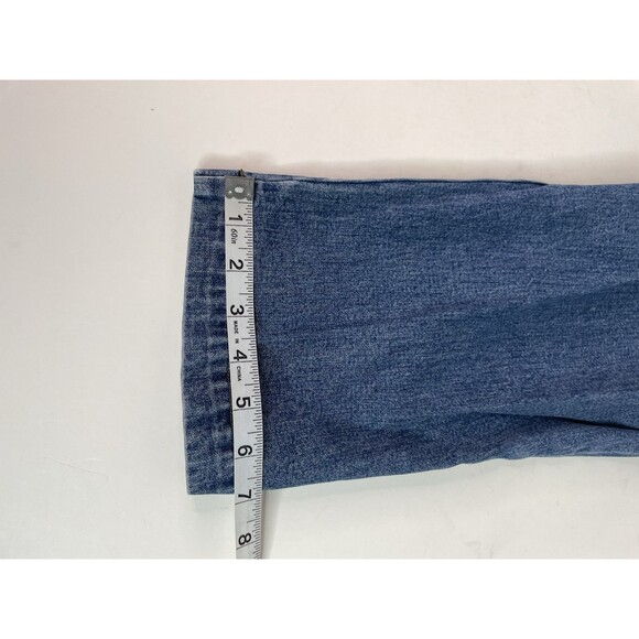 Lauren Jeans Co. Denim Capris, Blue, 10P, Ralph Lauren Petite - Picture 8 of 9